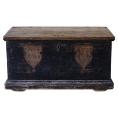 Antique 18th Century Swedish Dowry Chest, Dated 1774