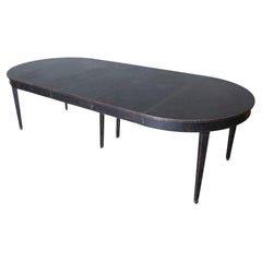 Table à rallonge suédoise du 18ème siècle, vers 1900