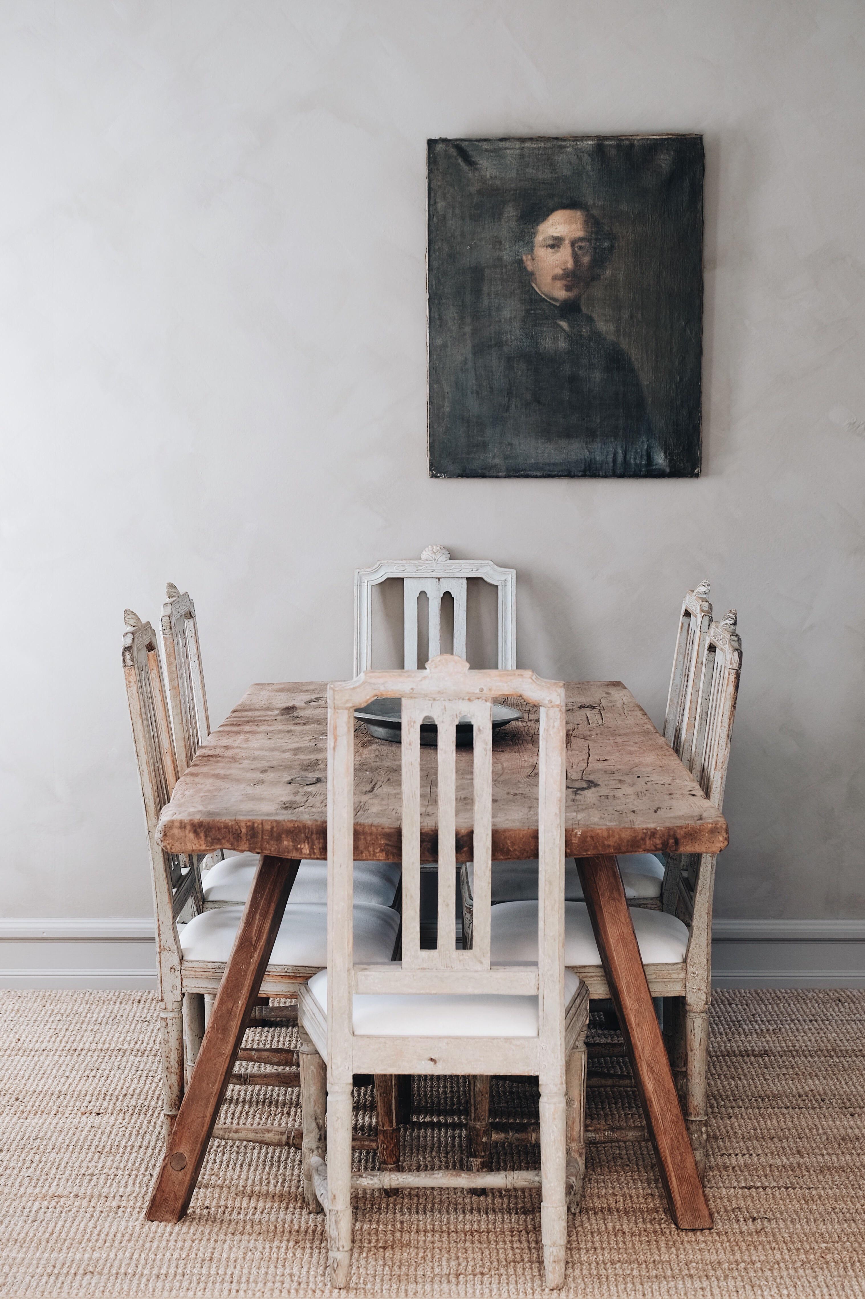 18th Century and Earlier 18th Century Swedish Farmhouse Dining Table