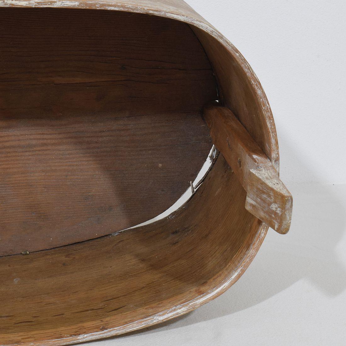 18th Century Swedish Folk Art Bentwood Box 3