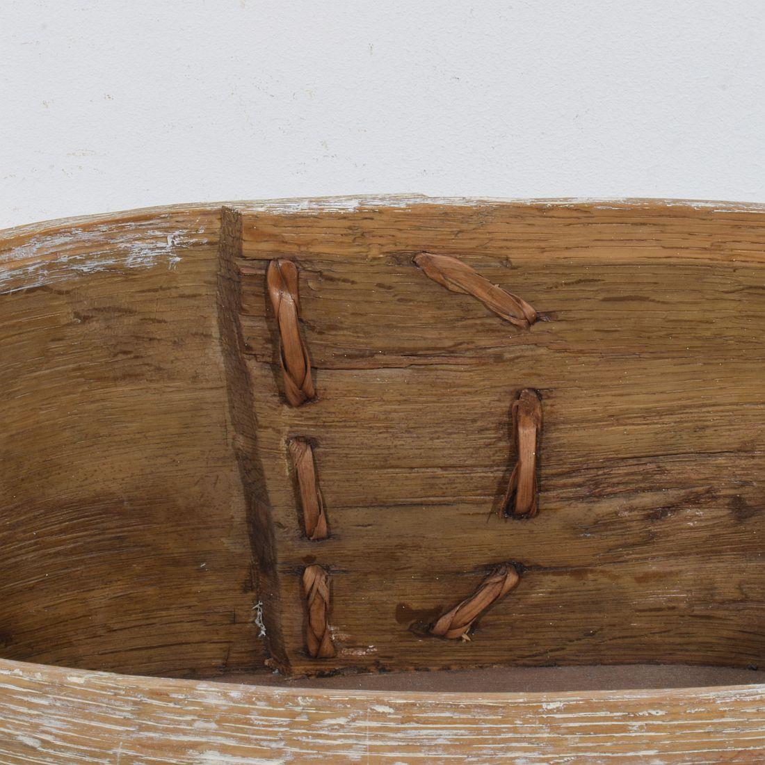 18th Century Swedish Folk Art Bentwood Box 4