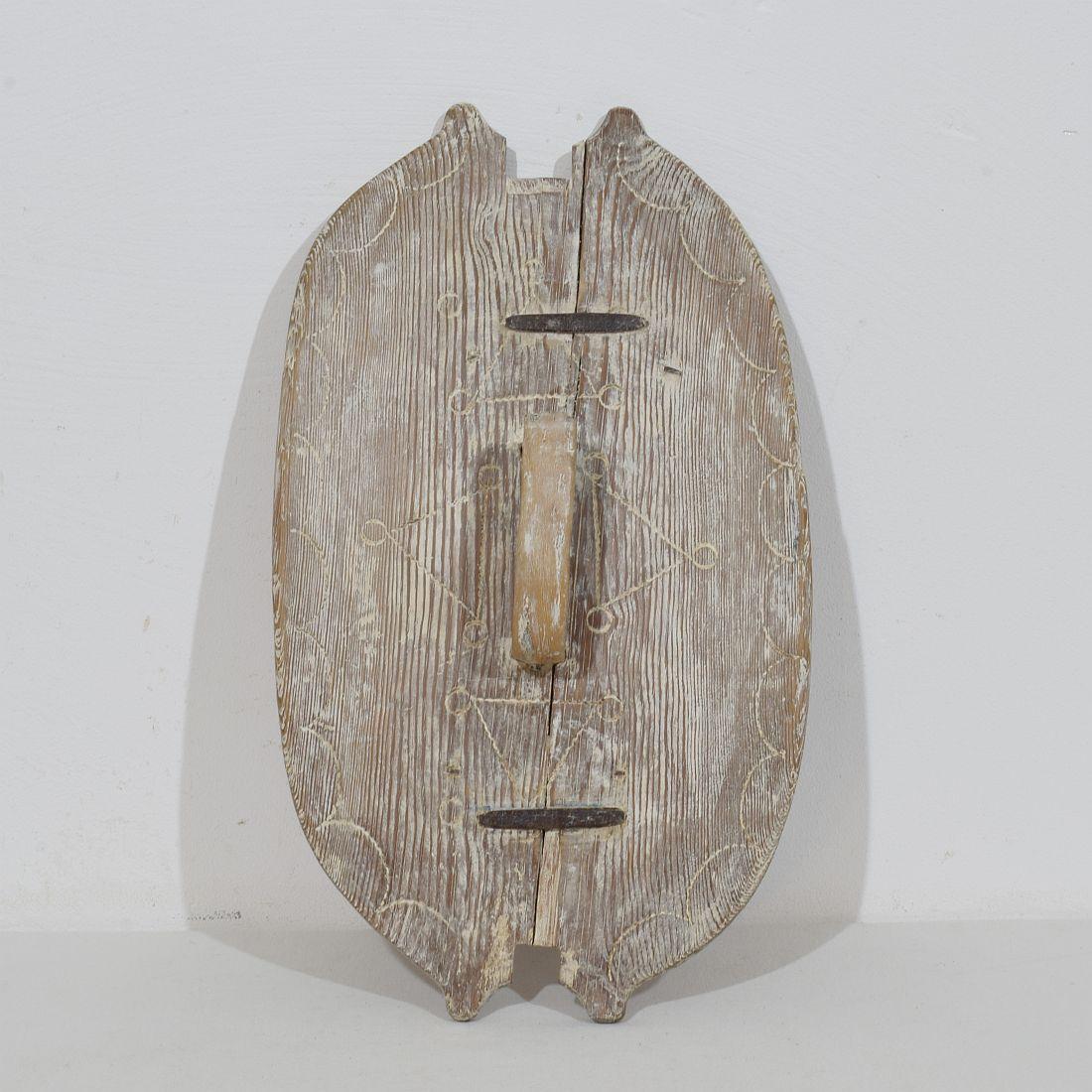 18th Century Swedish Folk Art Bentwood Box 5