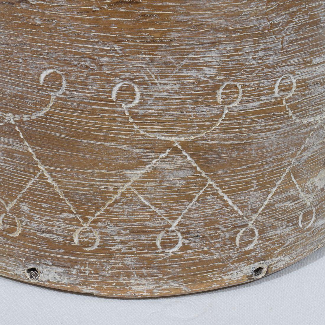 18th Century Swedish Folk Art Bentwood Box 11