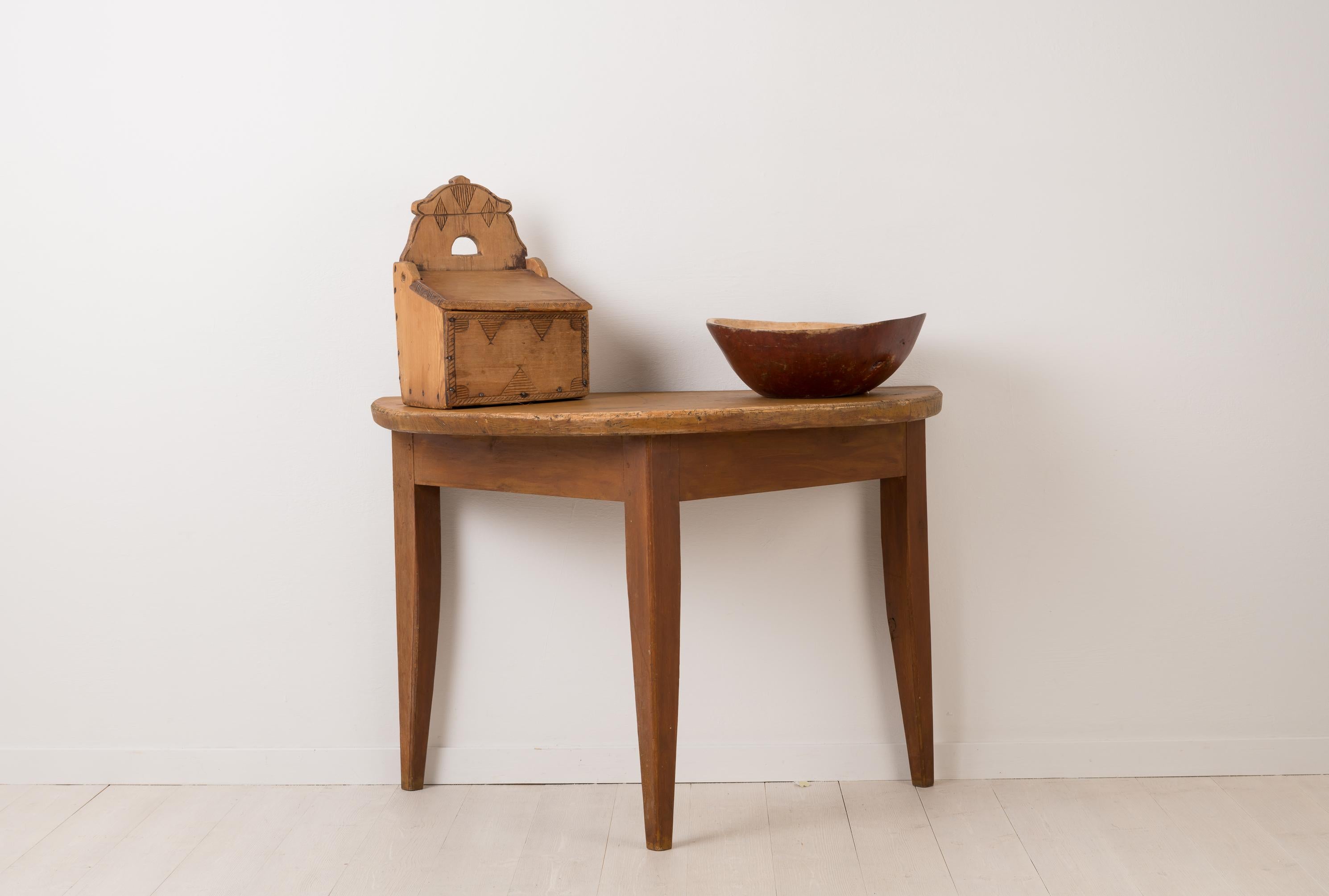 Consola o mesa de pared de arte popular sueco del siglo XVIII Sueco en venta