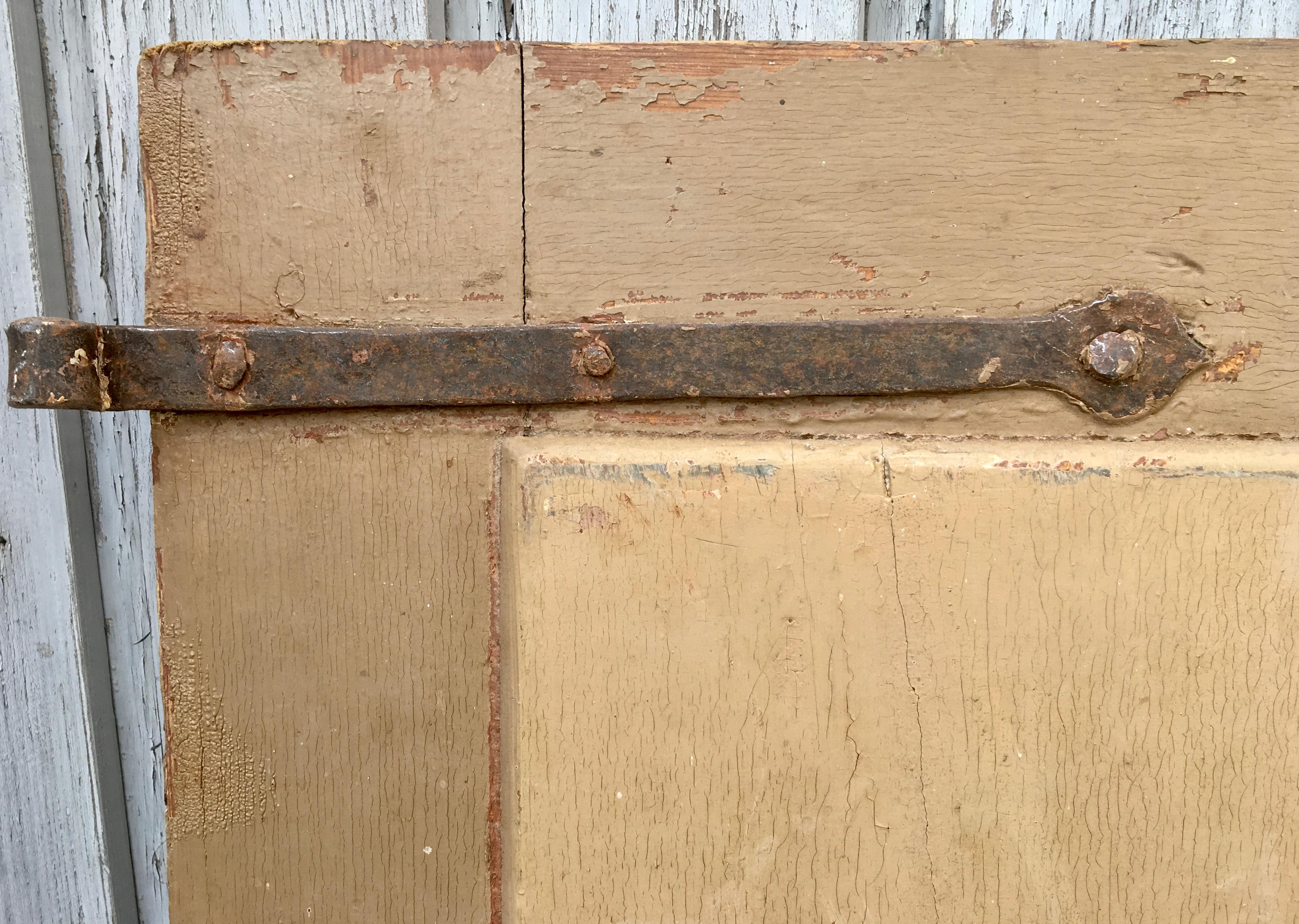 Porta folkloristica svedese del XVIII secolo con decorazioni originali in finto marmo in vendita 8