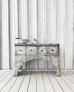 18th Century Swedish Gustavian Arched Console Table