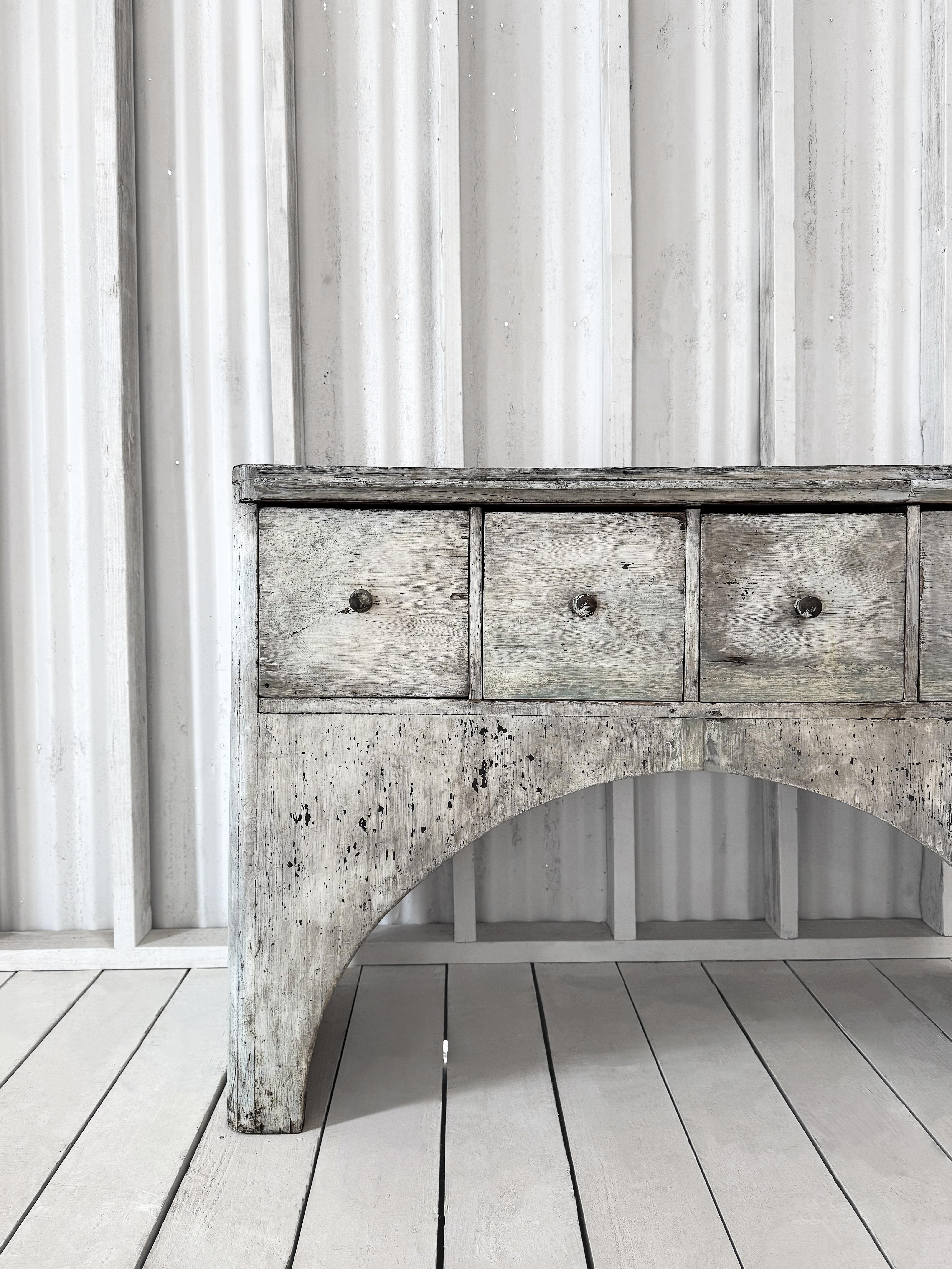 18th Century Swedish Gustavian Arched Console Table For Sale 1