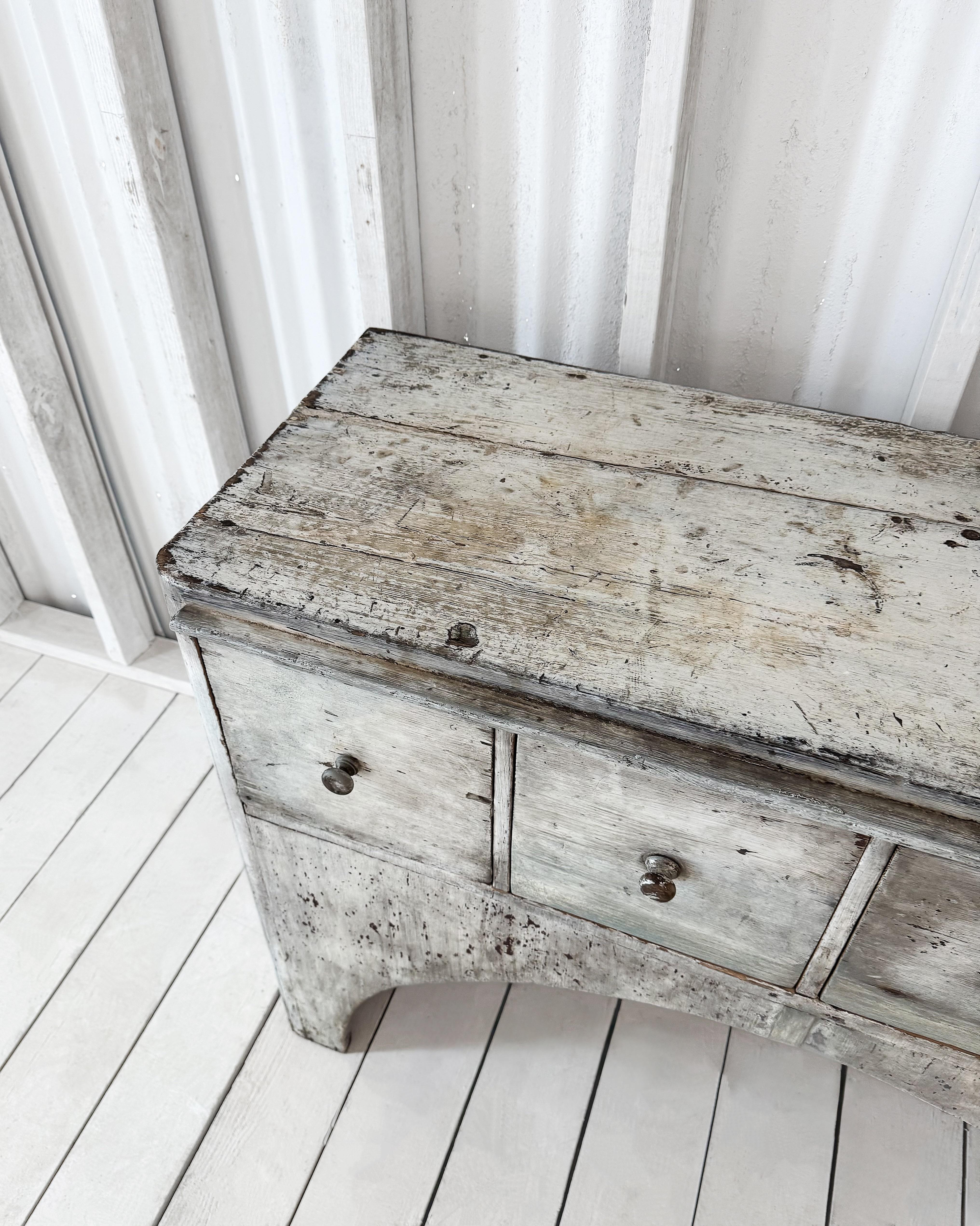 18th Century Swedish Gustavian Arched Console Table For Sale 2
