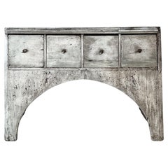Tavolo da console svedese ad arco del XVIII secolo
