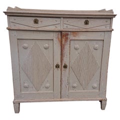 18th Century Swedish Gustavian Buffet with Original Paint