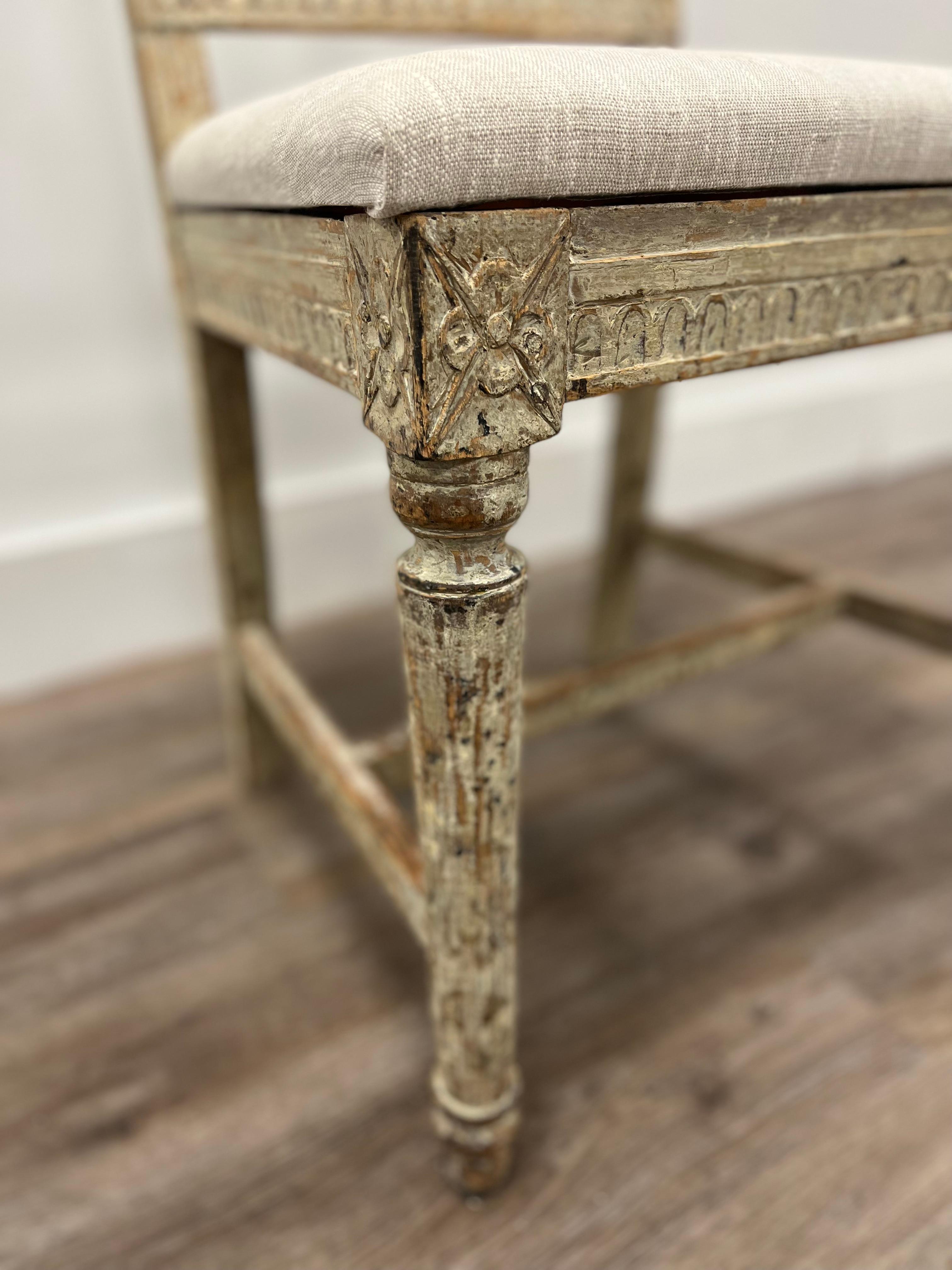 gustavian armchair