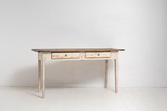 18th Century Swedish Gustavian Country Wide Side Table