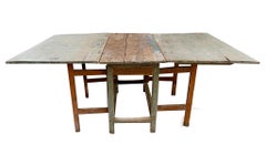 18th Century Swedish Gustavian Drop-Leaf Table