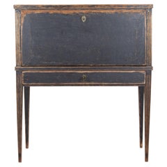 18th Century Swedish Gustavian Fall Front Desk