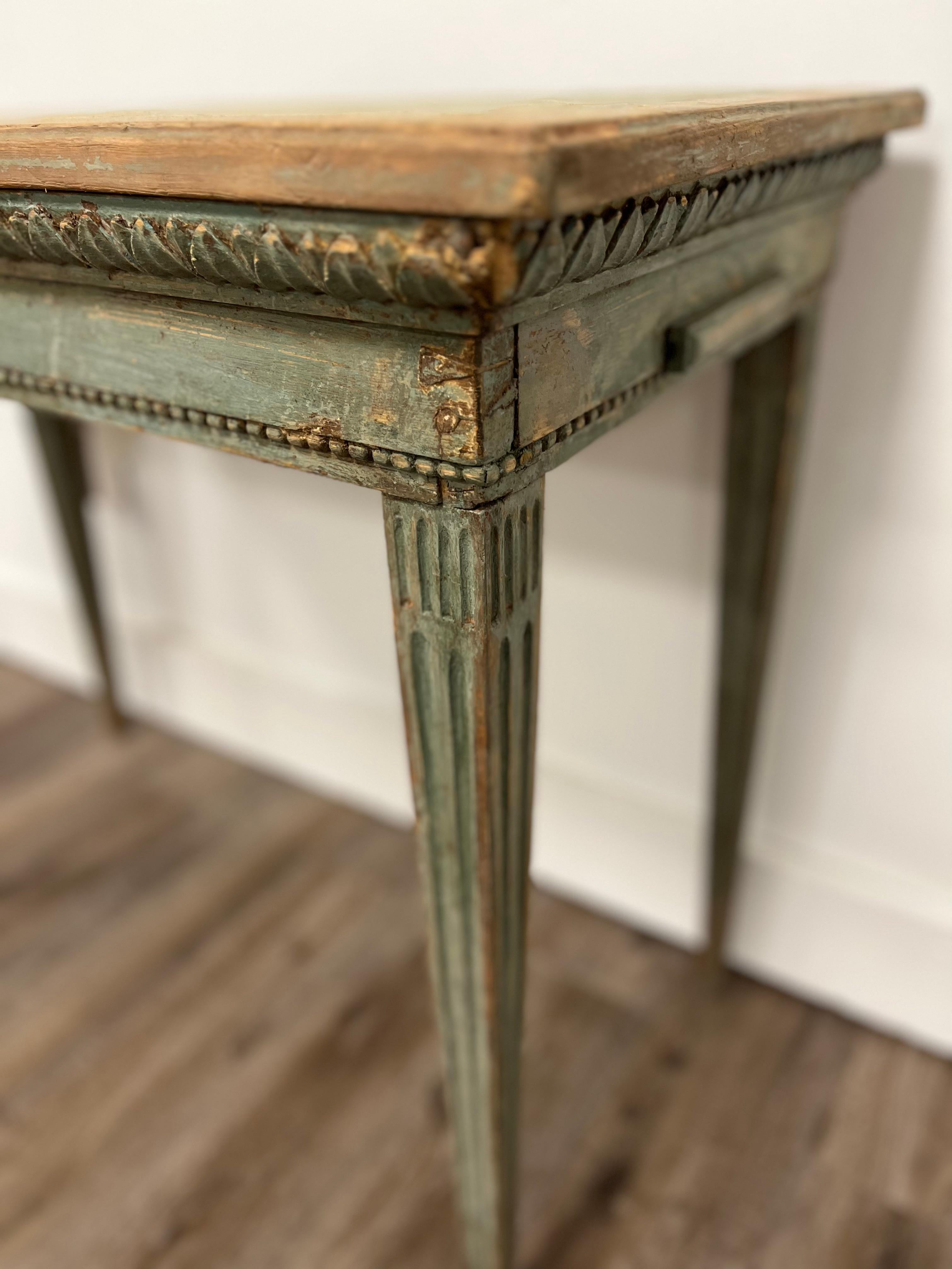 18th Century Swedish Gustavian Game Table For Sale 7
