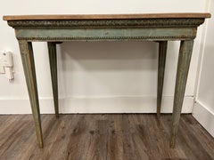 18th Century Swedish Gustavian Game Table