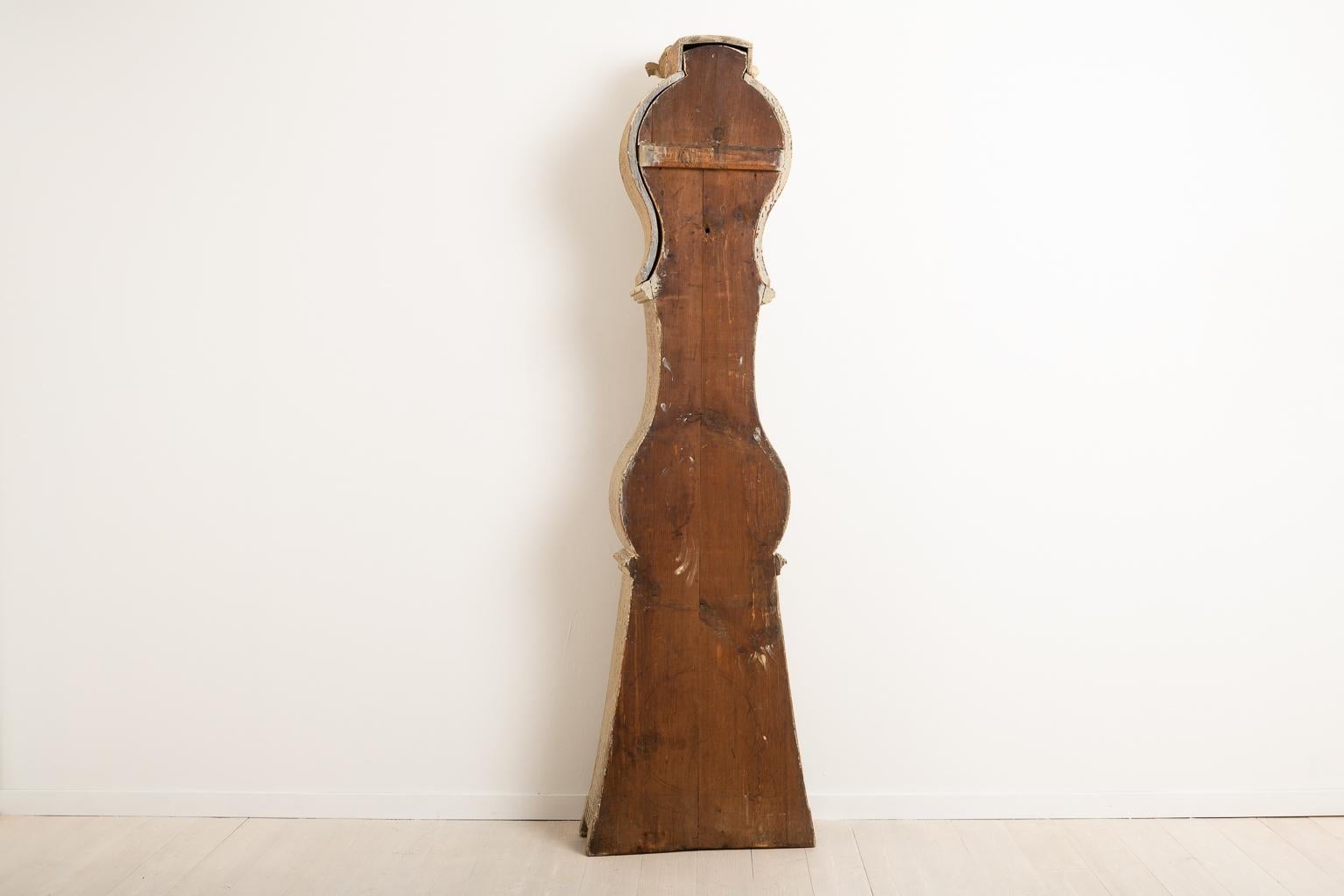 18th Century Swedish Gustavian Long Case Clock 7
