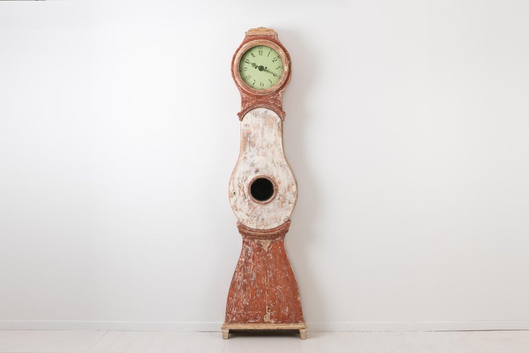 18th Century Swedish Gustavian Long Case Clock For Sale 1