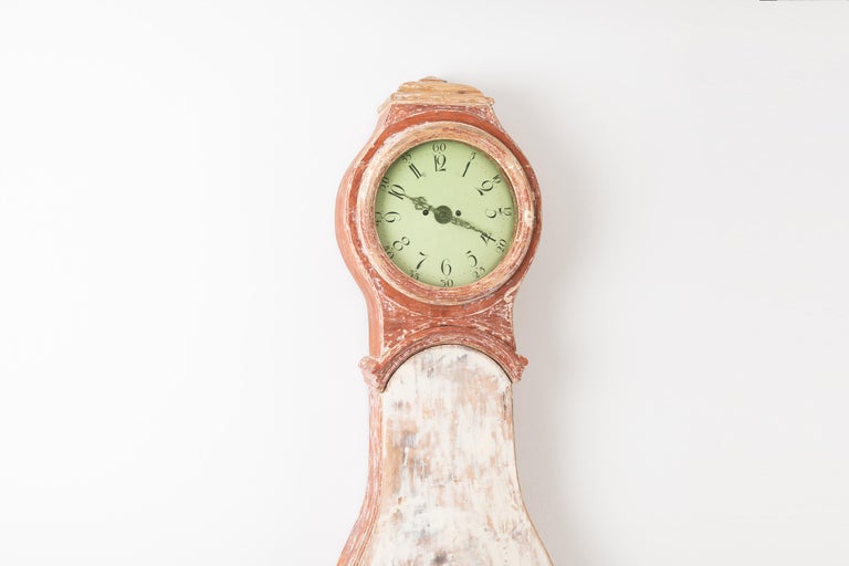 18th Century Swedish Gustavian Long Case Clock For Sale 2