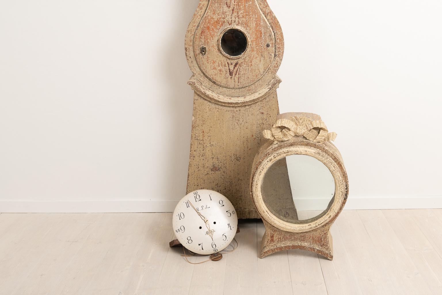 18th Century Swedish Gustavian Long Case Clock 3