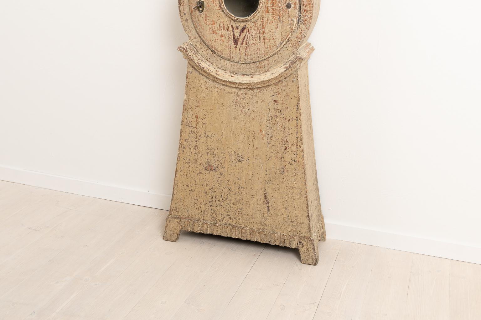 18th Century Swedish Gustavian Long Case Clock 4