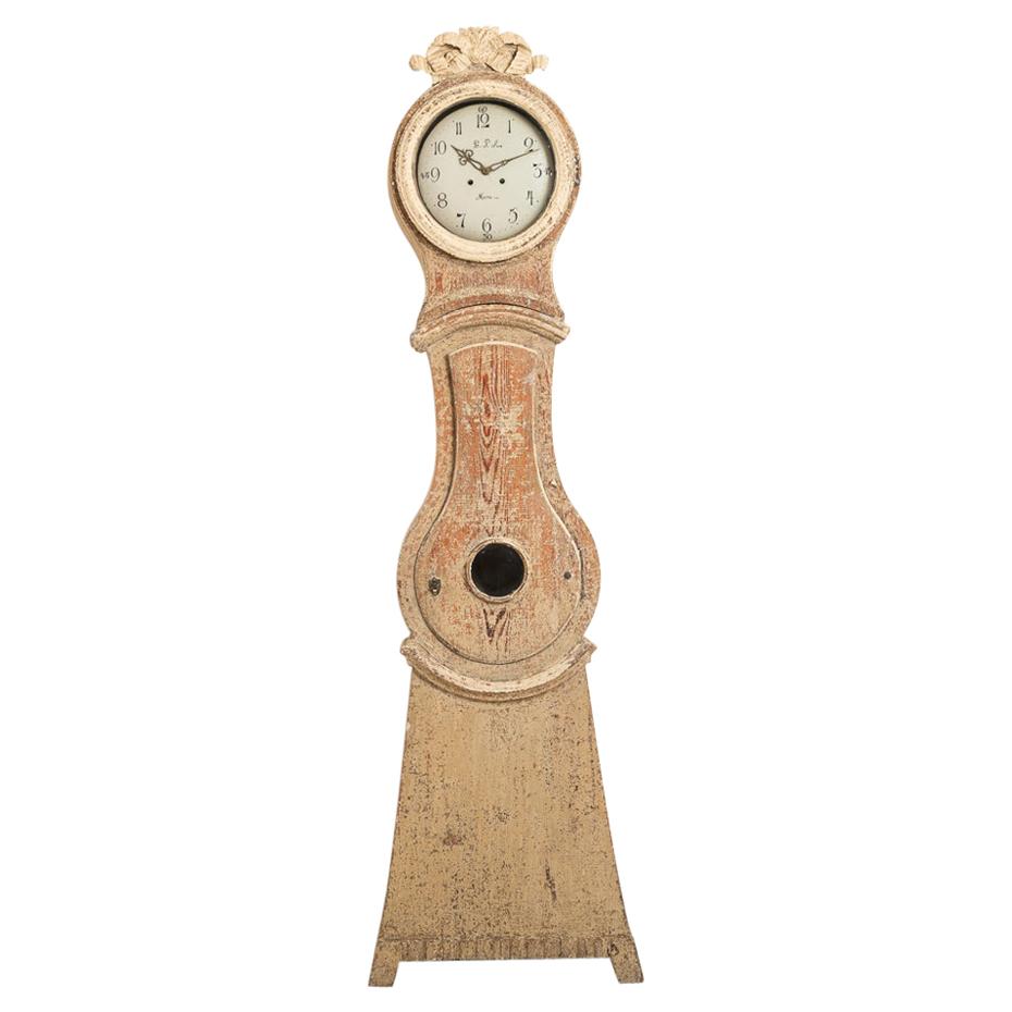18th Century Swedish Gustavian Long Case Clock