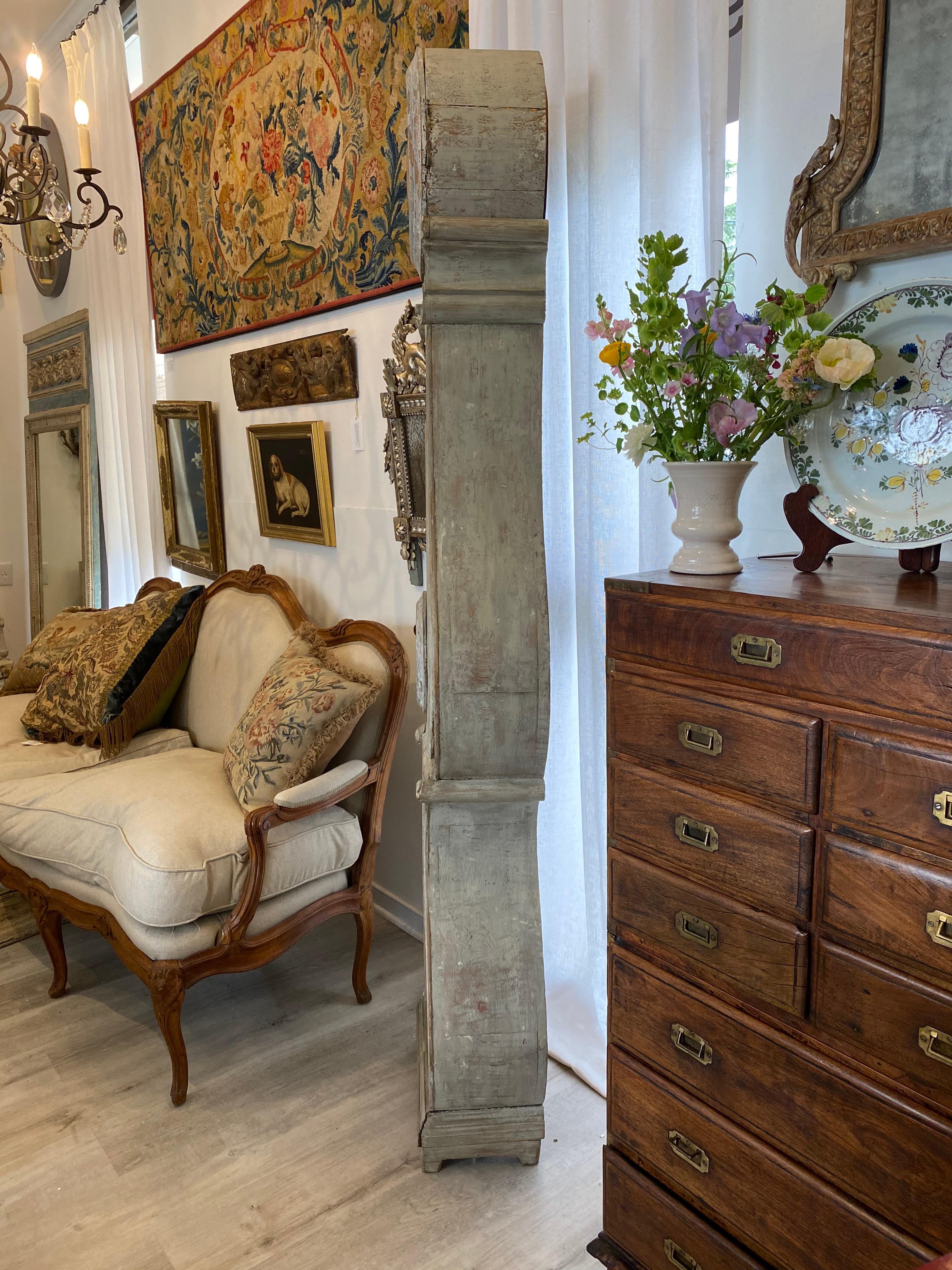 18th Century Swedish Gustavian Mora Clock In Good Condition In Doylestown, PA