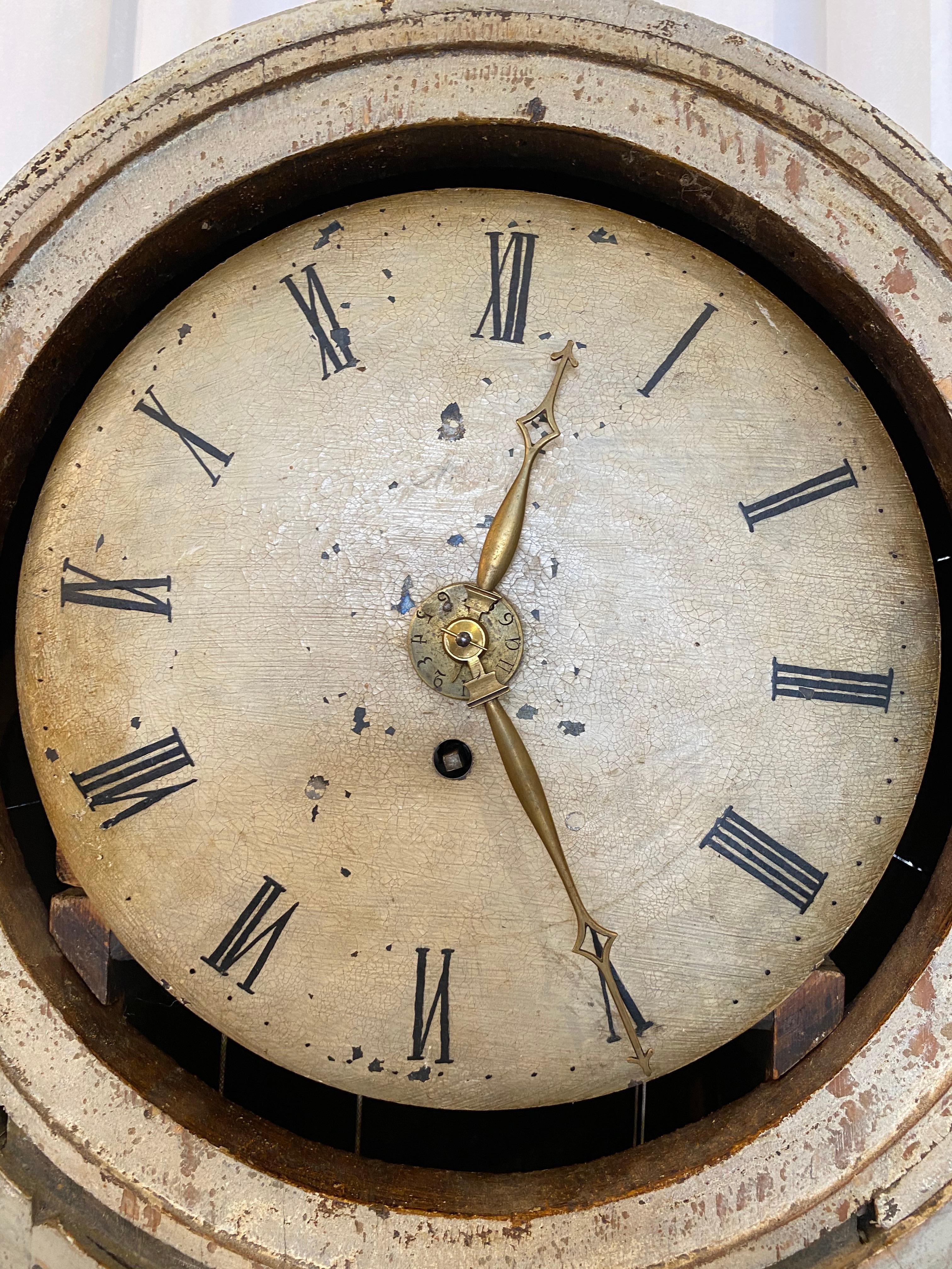 18th Century Swedish Gustavian Mora Clock 1