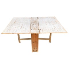 Used 18th Century Swedish Gustavian Period Gateleg Table