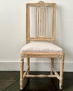 18th century Swedish Gustavian Period Lindome Side Chair