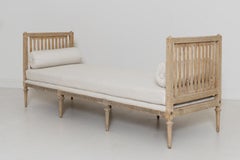 18th Century Swedish Gustavian Period Original Paint Daybed by Johan Lindgren