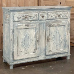 18th Century Swedish Gustavian Period Painted Buffet