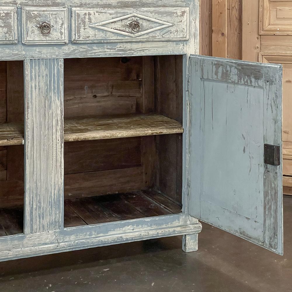 18th Century Swedish Gustavian Period Painted Buffet For Sale 1