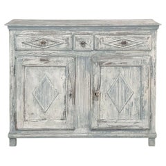 18th Century Swedish Gustavian Period Painted Buffet