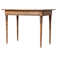 18th Century Swedish Gustavian Pine Side Table