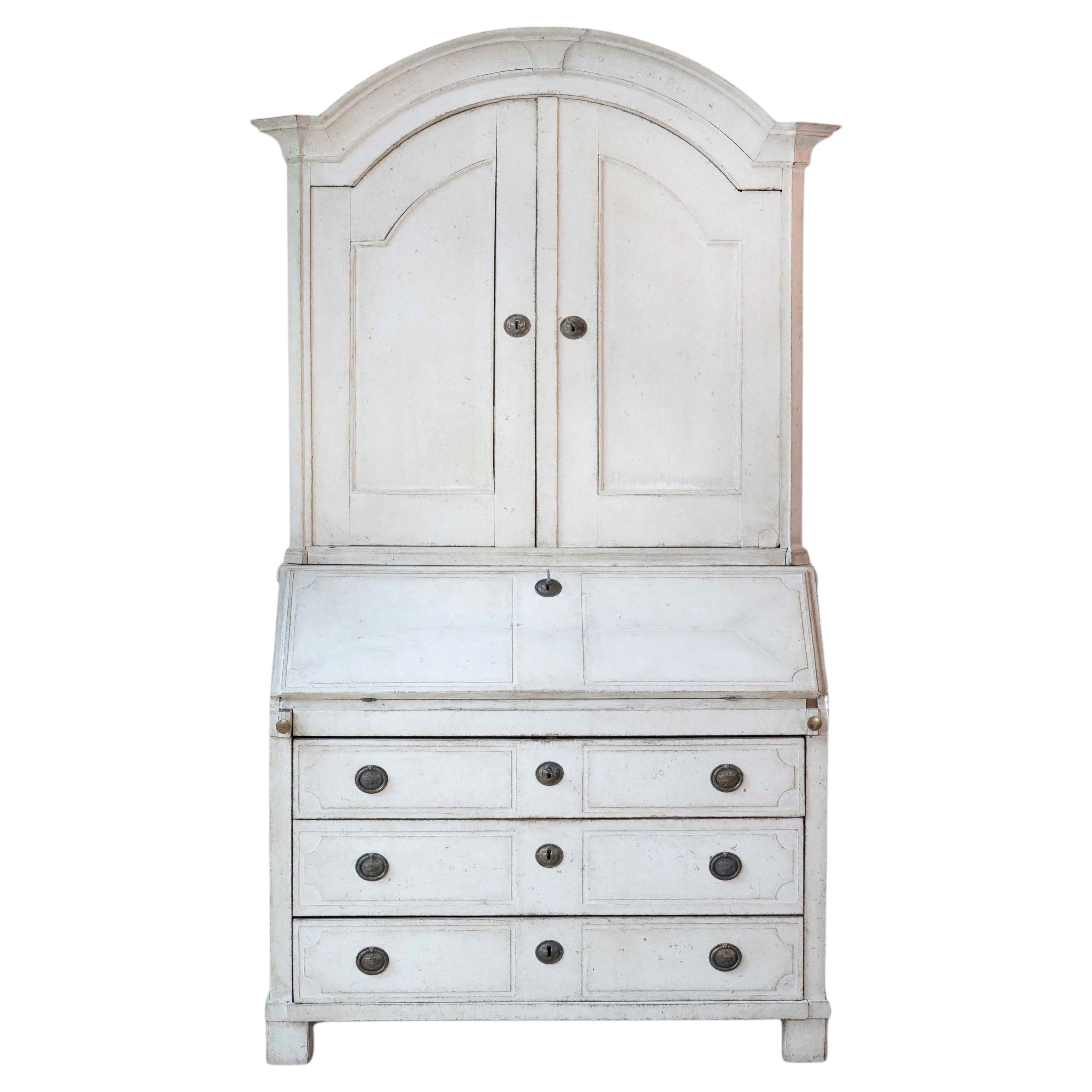 18th century Swedish Gustavian secretary cabinet