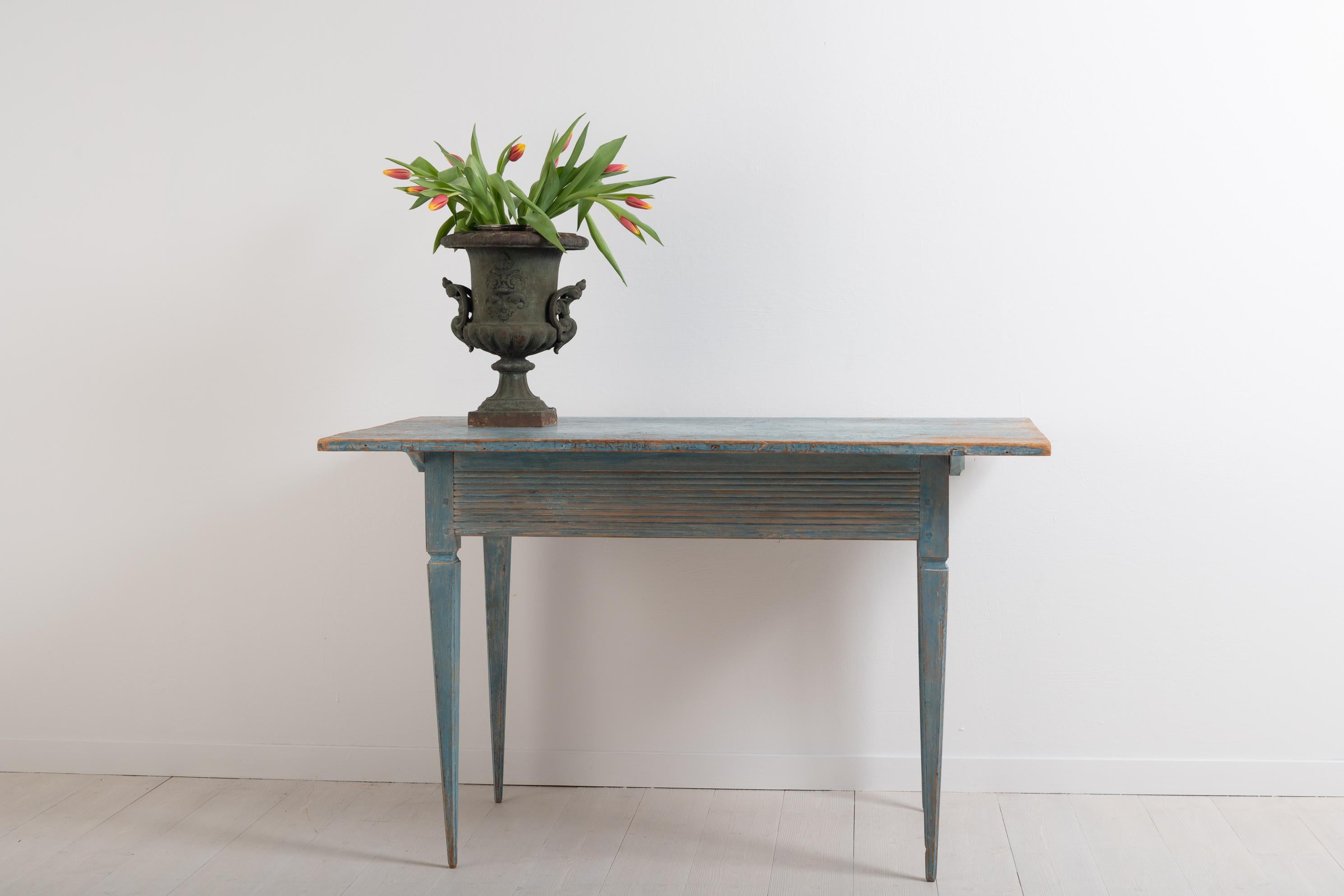 Hand-Crafted 18th Century Swedish Gustavian Side Table
