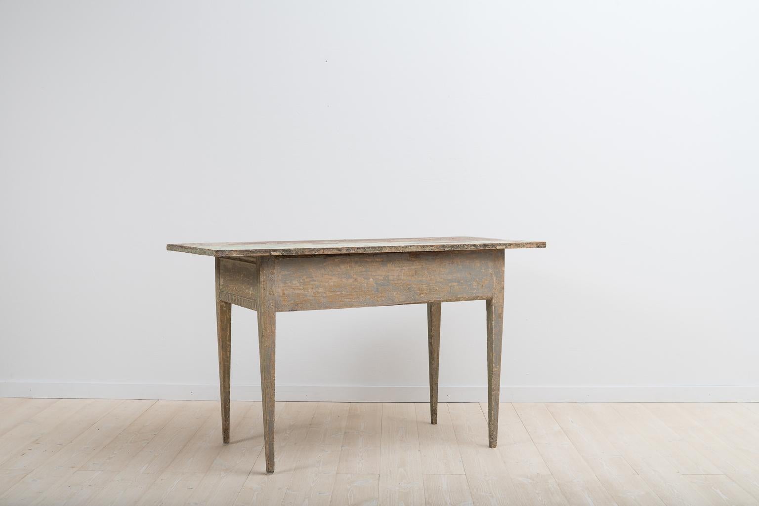 Pine 18th Century Swedish Gustavian Side Table