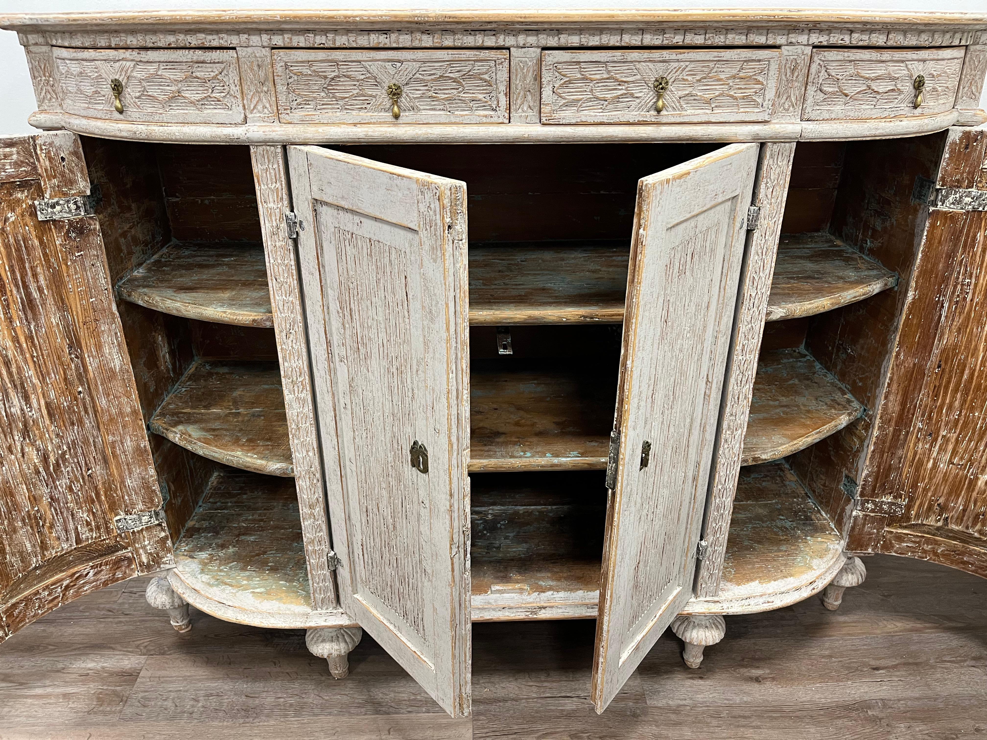 18th Century Swedish Gustavian Sideboard For Sale 8