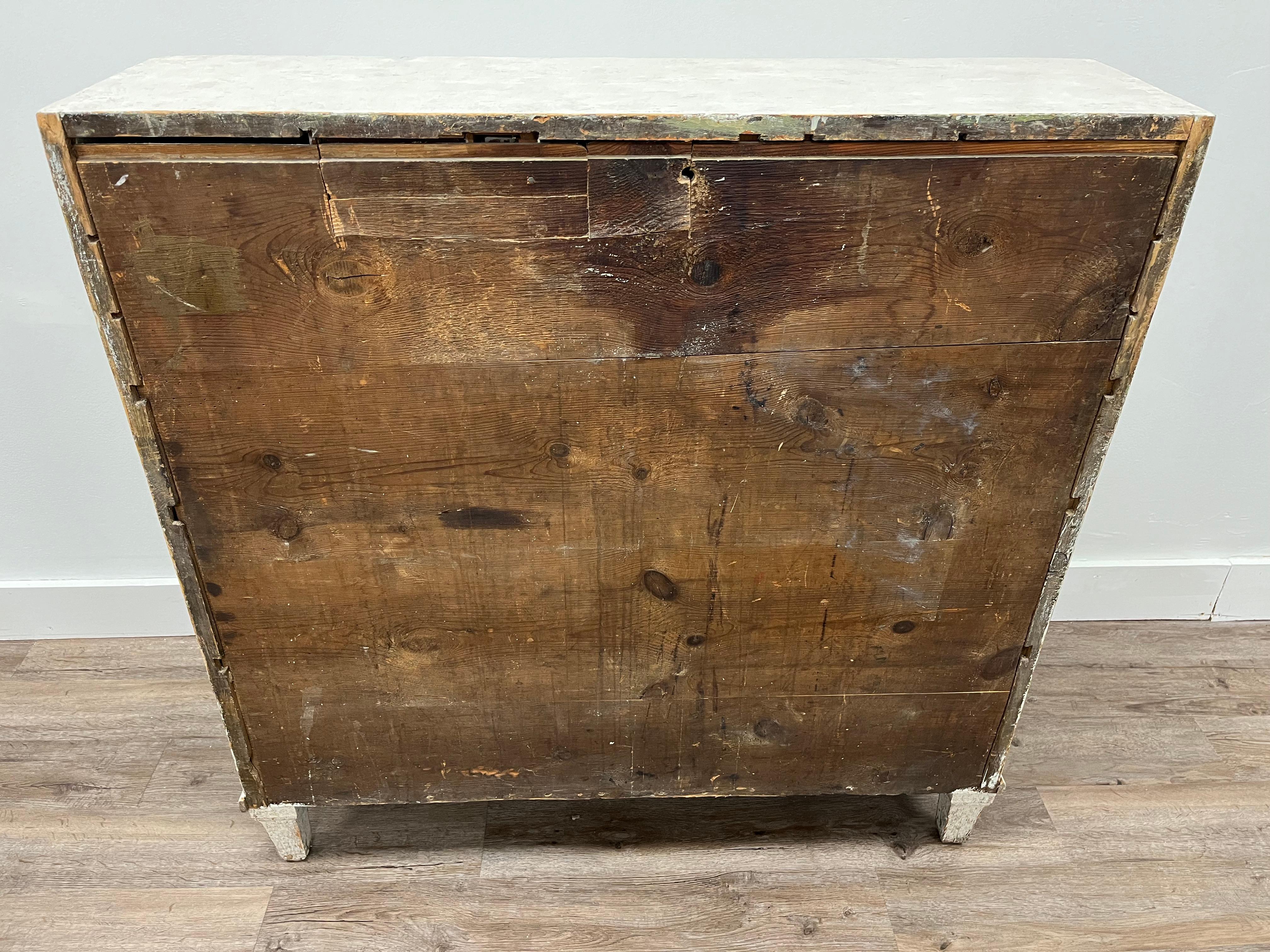 18th Century Swedish Gustavian Slant Front Desk For Sale 1