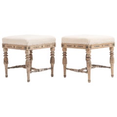 18th Century Swedish Gustavian Stools 