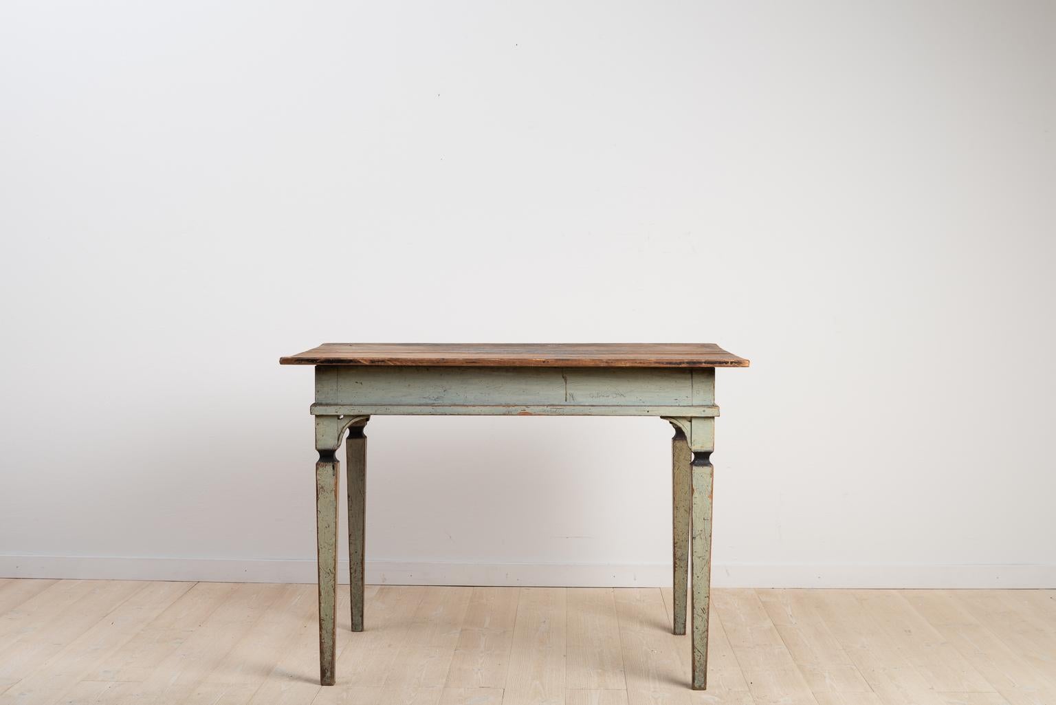 Pine 18th Century Swedish Gustavian Table