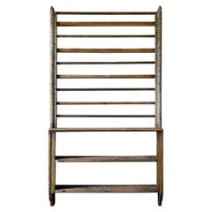 18th Century Swedish Gustavian Wall Plate Rack