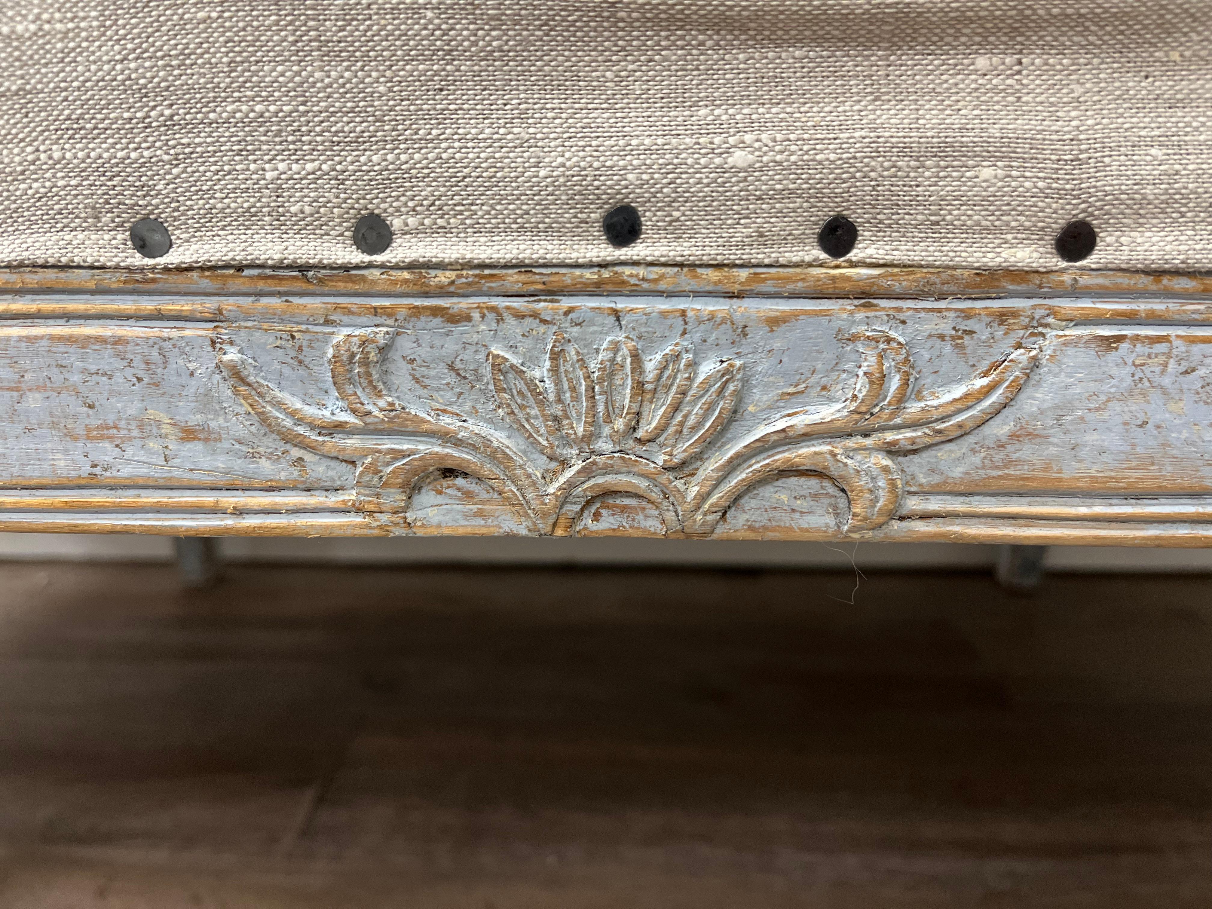 Siège de fenêtre gustavien suédois du 18ème siècle Bon état à Huntington, NY
