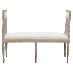 18th Century Swedish Gustavian Window Seat