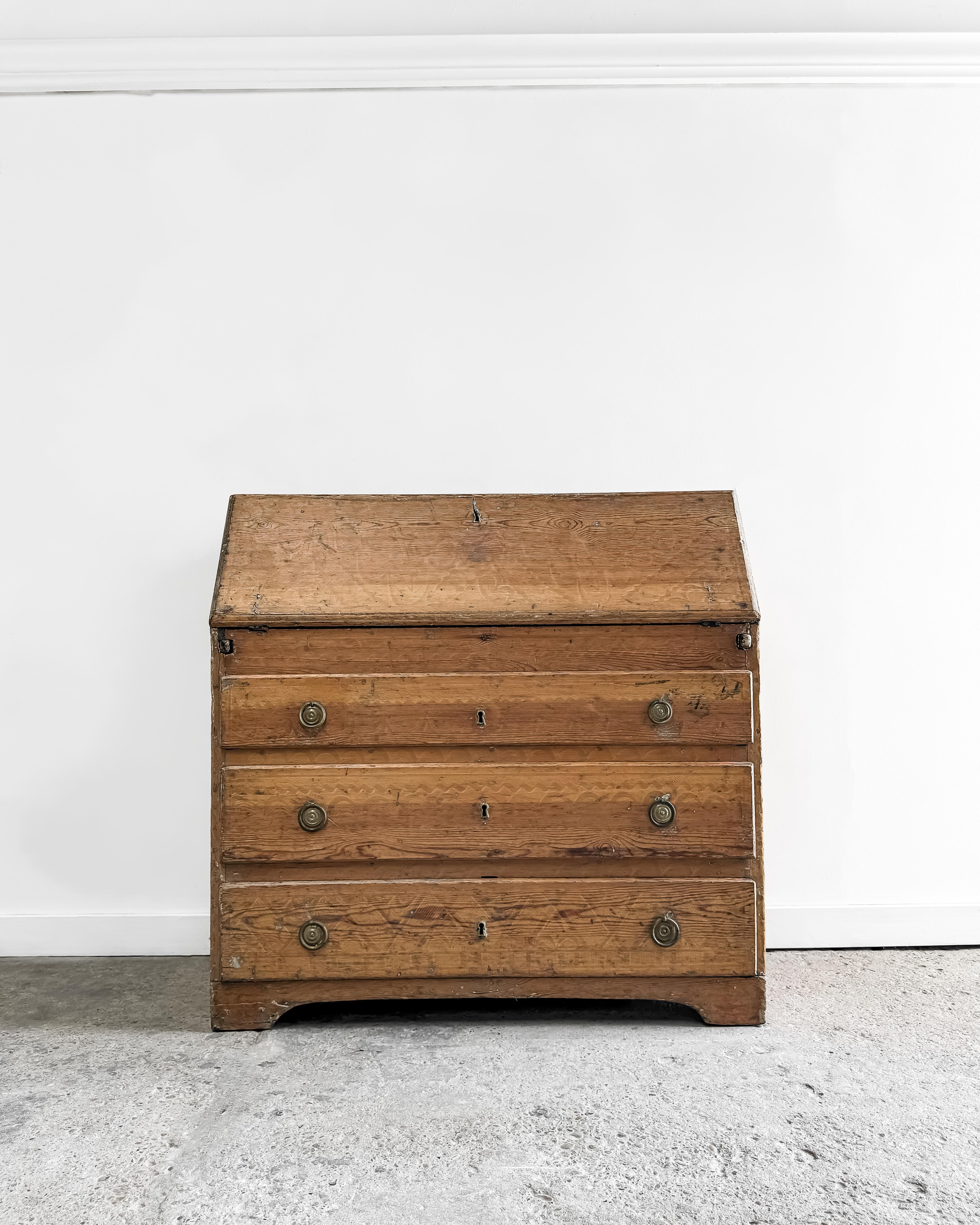 18th Century Swedish Gustavian Writing Bureau 5