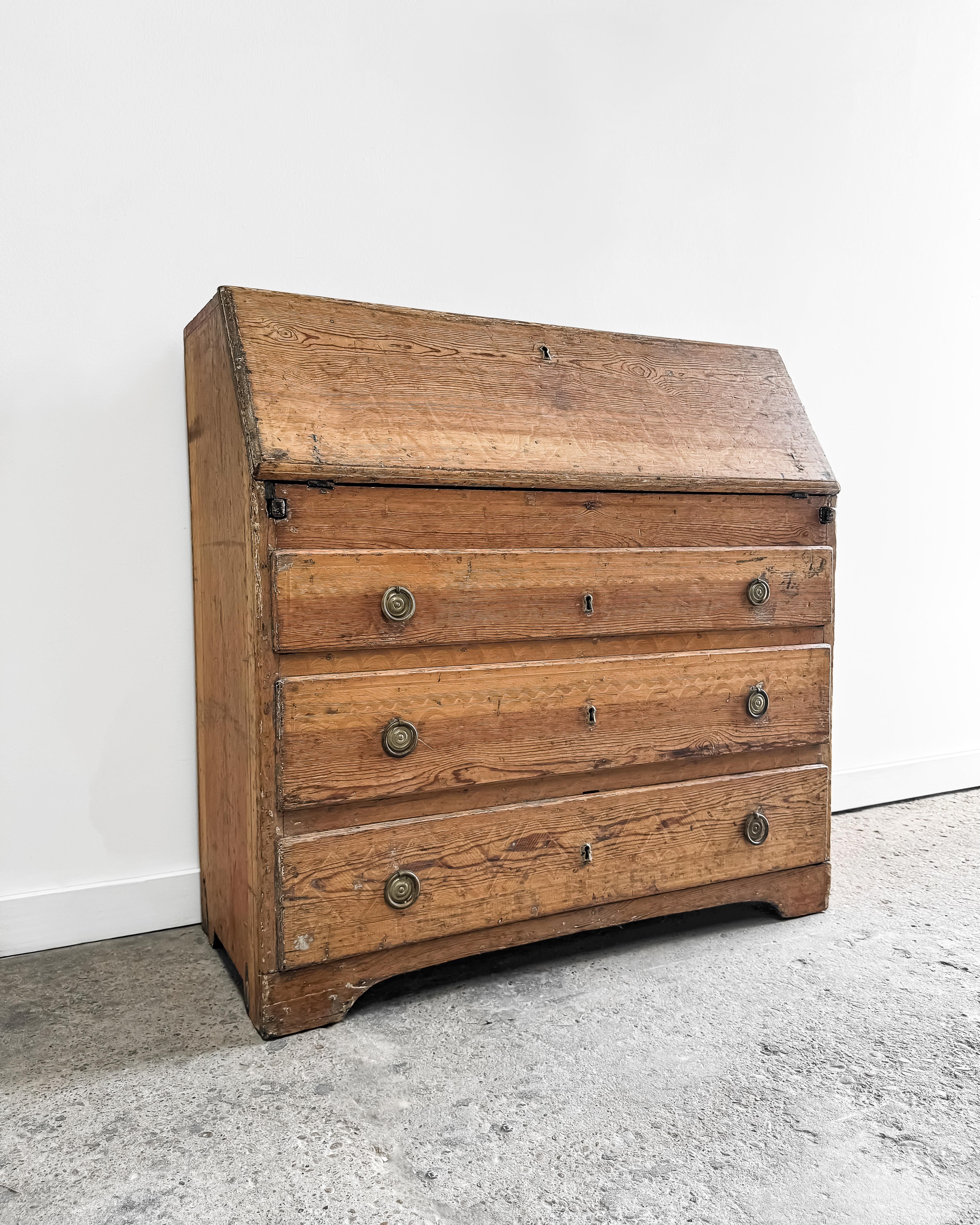 18th Century Swedish Gustavian Writing Bureau 7