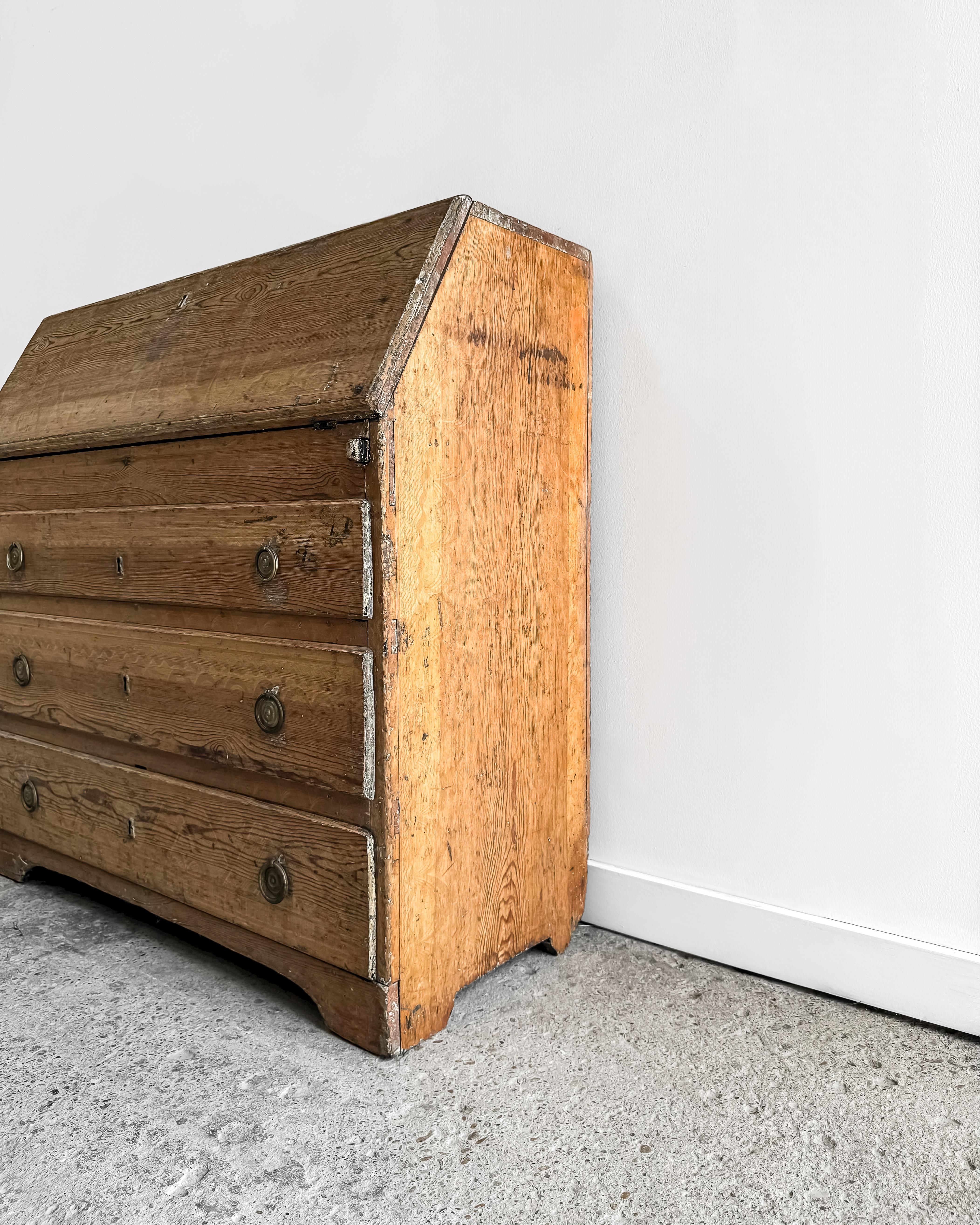 18th Century Swedish Gustavian Writing Bureau 13
