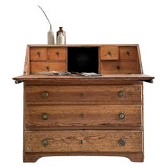 Antique 18th Century Swedish Gustavian Writing Bureau