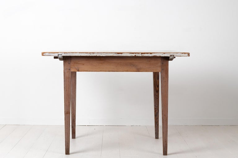 Pine 18th Century Swedish Gustavian Writing Table For Sale